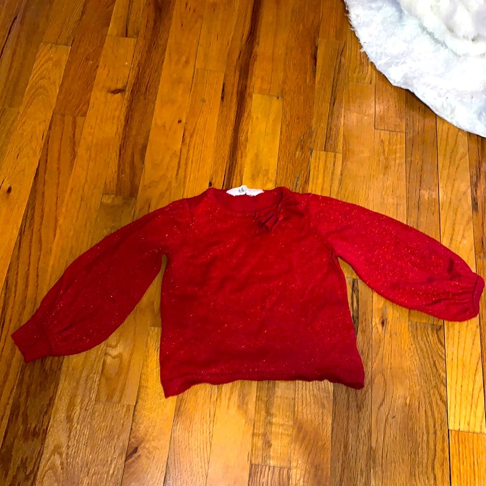 Red sweater from h&m